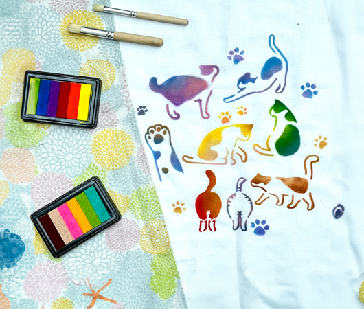 Kyo-Yuzen Dyeing Workshop - Class (1)